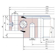 Torriani Internal Gear Slewing Ring Bearing (I. 1166.20.00. B)